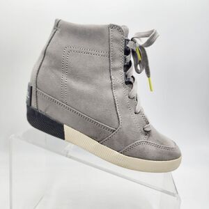 SOREL Out 'N About Waterproof Hidden Wedge Boot Suede Leather Women’s 7.5 M